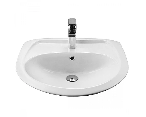 Приобрести Раковина Santek Бриз 60 Белая в магазине сантехники Santeh-Crystal.ru