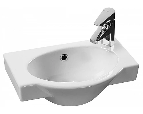 Купить Раковина Santek Форум 45 R 1WH110545 Белая в магазине сантехники Santeh-Crystal.ru