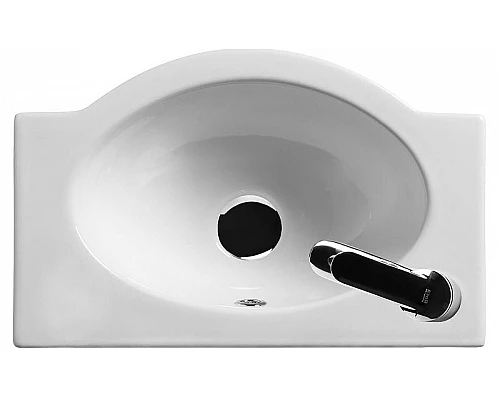 Заказать Раковина Santek Форум 45 L 1WH110542 Белая в магазине сантехники Santeh-Crystal.ru