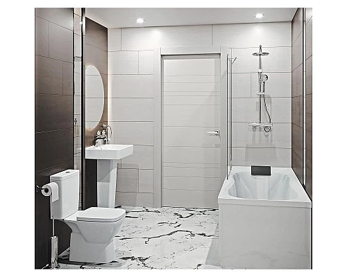 Купить Раковина Santek Нео 50 1WH302184 Белая в магазине сантехники Santeh-Crystal.ru