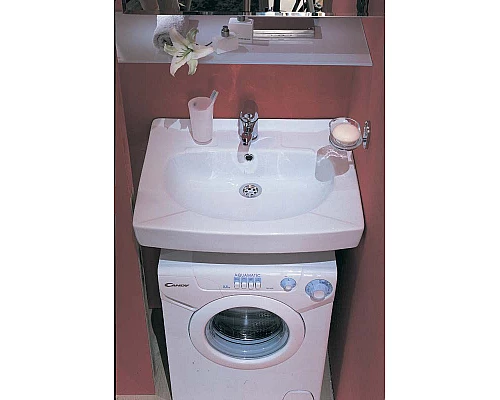 Приобрести Раковина Santek Пилот 50 на стиральную машину Подвесная в магазине сантехники Santeh-Crystal.ru