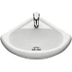 Приобрести Раковина Santeri Радиан 50 1.3130.9.S00.10B.0 Белая в магазине сантехники Santeh-Crystal.ru