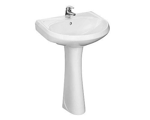 Купить Раковина Santeri Версия 55 1.3111.5.S00.11B.0 Белая в магазине сантехники Santeh-Crystal.ru