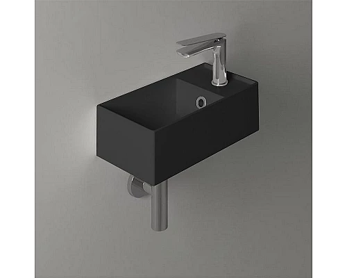 Купить Раковина Simas Agile 40 R AG20 nero mattx1 Черная матовая в магазине сантехники Santeh-Crystal.ru