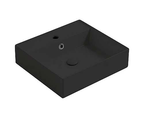 Купить Раковина Simas Agile 51 AG51 nero mattx1 Черная матовая в магазине сантехники Santeh-Crystal.ru