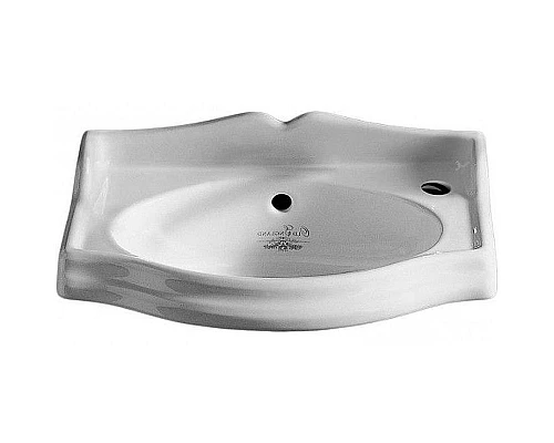 Приобрести Раковина Simas Arcade 37 AR035bix1dx Белая в магазине сантехники Santeh-Crystal.ru