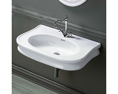 Купить Раковина Simas Lante 90 LA11bix1 Белая в магазине сантехники Santeh-Crystal.ru