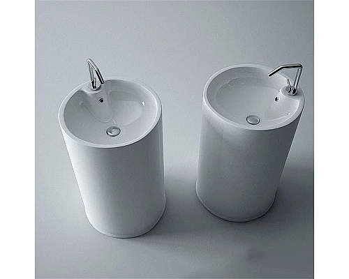 Приобрести Раковина Simas Top E Lavabi D Arredo 51 GTEbix1 Белая в магазине сантехники Santeh-Crystal.ru