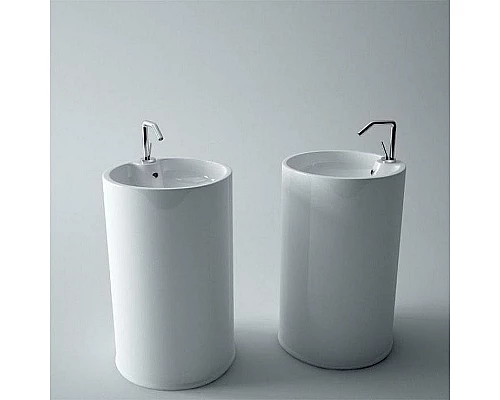 Приобрести Раковина Simas Top E Lavabi D Arredo 51 GTEbix1 Белая в магазине сантехники Santeh-Crystal.ru