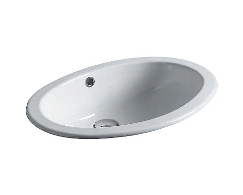 Купить Раковина Simas Top E Lavabi D Arredo 55 S50P bi Белая в магазине сантехники Santeh-Crystal.ru