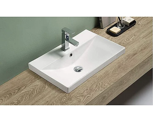 Заказать Раковина Velvex 70 9696-70 Белая в магазине сантехники Santeh-Crystal.ru