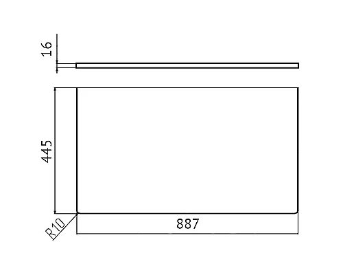 Приобрести Столешница под раковину Velvex Klaufs 90 StKLA.90.MH-216.617 Белая Шатане в магазине сантехники Santeh-Crystal.ru