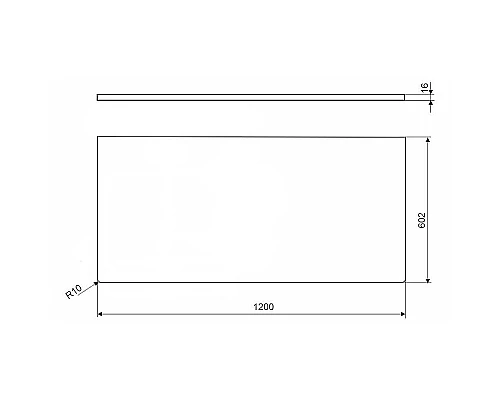 Приобрести Столешница под раковину Velvex Klaufs 120 L StKLA.120.60.TL.MH-217.617 Черная Шатане в магазине сантехники Santeh-Crystal.ru