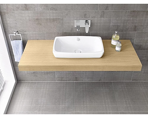 Купить Раковина-чаша Vitra Metropole 60 5668B003-0012 Белая в магазине сантехники Santeh-Crystal.ru