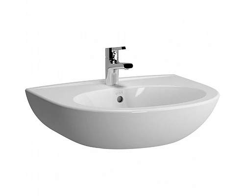 Купить Раковина Vitra Zentrum 60 5786B003-0001 Белая в магазине сантехники Santeh-Crystal.ru