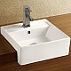 Купить Раковина WeltWasser Deilbach 4010 41 10000003884 Белый глянец в магазине сантехники Santeh-Crystal.ru