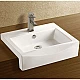 Купить Раковина WeltWasser Deilbach 4013 57 10000003886 Белый глянец в магазине сантехники Santeh-Crystal.ru