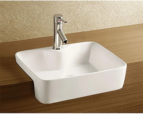 Купить Раковина WeltWasser Deilbach 4014 48 10000003887 Белый глянец в магазине сантехники Santeh-Crystal.ru