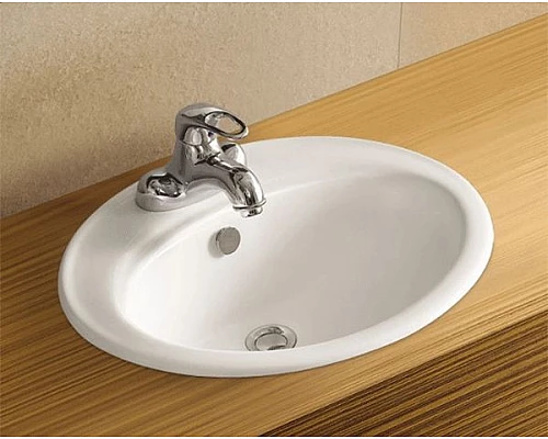 Приобрести Раковина WeltWasser Deilbach 6002 55 10000003888 Белый глянец в магазине сантехники Santeh-Crystal.ru