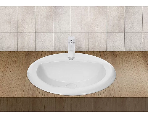 Приобрести Раковина WeltWasser Deilbach 6001 51 10000004604 Белый глянец в магазине сантехники Santeh-Crystal.ru