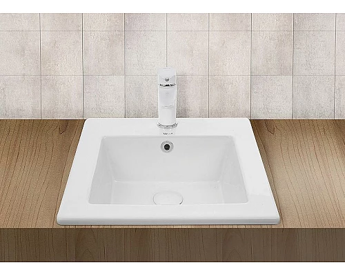 Заказать Раковина WeltWasser Deilbach 6037 42 10000004607 Белый глянец в магазине сантехники Santeh-Crystal.ru