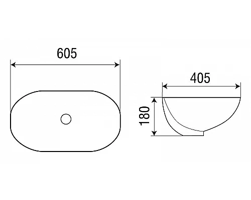 Заказать Раковина WeltWasser Deilbach 6039 60 10000004608 Белый глянец в магазине сантехники Santeh-Crystal.ru
