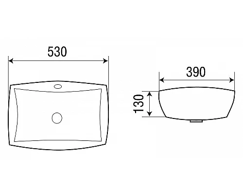 Заказать Раковина WeltWasser Deilbach 6076 53 10000004601 Белый глянец в магазине сантехники Santeh-Crystal.ru