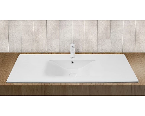 Приобрести Раковина WeltWasser Deilbach 7505 100 10000004633 Белый глянец в магазине сантехники Santeh-Crystal.ru