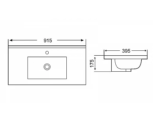 Заказать Раковина WeltWasser Deilbach 7517 90 MT-BL 10000005574 Черная матовая в магазине сантехники Santeh-Crystal.ru