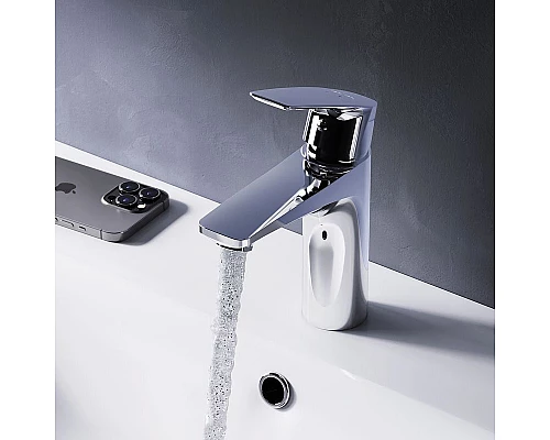 Приобрести Смеситель для раковины AM.PM Gem F90A82100 Хром в магазине сантехники Santeh-Crystal.ru