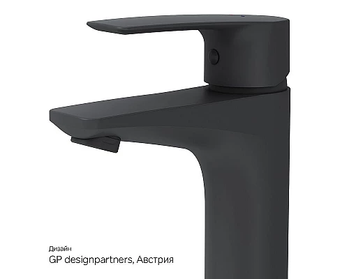 Купить Смеситель для раковины AM.PM Gem F90A02122 Черный в магазине сантехники Santeh-Crystal.ru