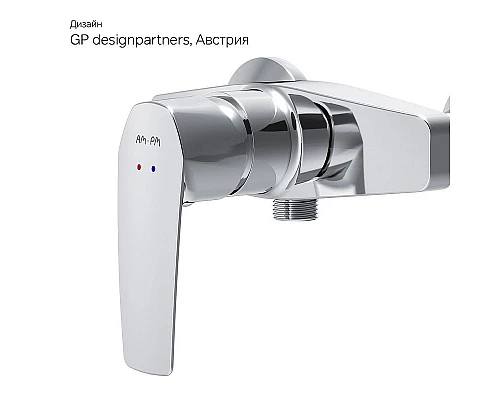 Купить Смеситель для душа AM.PM Gem F90A20000 Хром в магазине сантехники Santeh-Crystal.ru