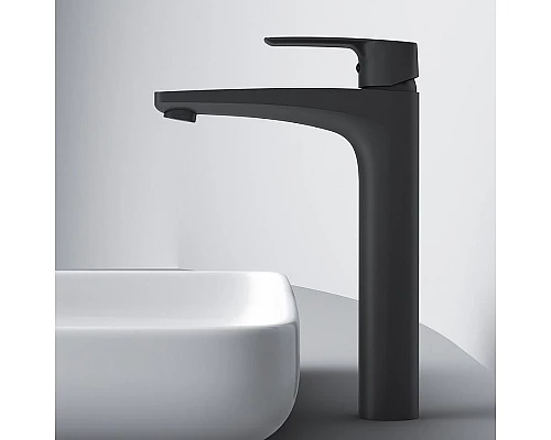 Приобрести Смеситель для раковины AM.PM Gem F90A92022 Черный матовый в магазине сантехники Santeh-Crystal.ru