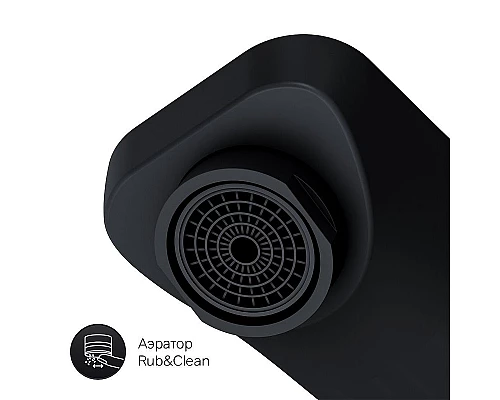 Приобрести Смеситель для раковины AM.PM Gem F90A72222 Черный матовый в магазине сантехники Santeh-Crystal.ru