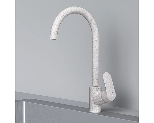 Заказать Смеситель для кухни AM.PM Like F8007133 Белый в магазине сантехники Santeh-Crystal.ru