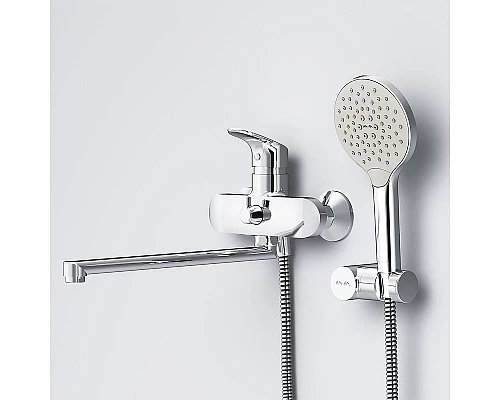 Купить Смеситель для ванны AM.PM Like F8095000 универсальный Хром в магазине сантехники Santeh-Crystal.ru