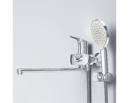 Купить Смеситель для ванны AM.PM Like F8095000 универсальный Хром в магазине сантехники Santeh-Crystal.ru