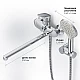 Купить Смеситель для ванны AM.PM Like F8095000 универсальный Хром в магазине сантехники Santeh-Crystal.ru
