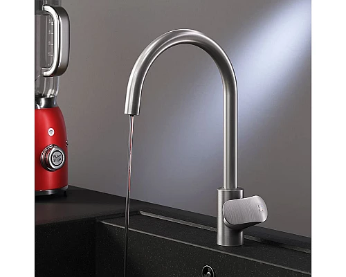 Приобрести Смеситель для кухни AM.PM Like F8007711 Сатин в магазине сантехники Santeh-Crystal.ru