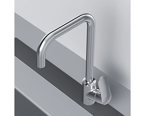 Купить Смеситель для кухни AM.PM Like F8006000 Хром в магазине сантехники Santeh-Crystal.ru
