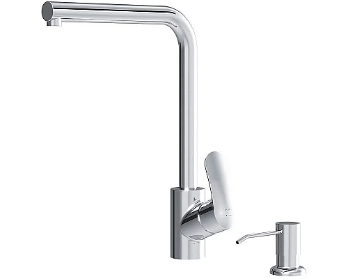 Приобрести Смеситель для кухни AM.PM Like F8005D00 с дозатором Хром в магазине сантехники Santeh-Crystal.ru