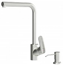 Смеситель для кухни AM.PM Like F8005D11 с дозатором Сатин