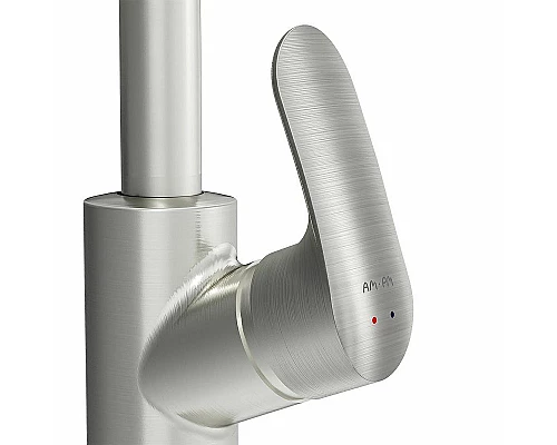 Заказать Смеситель для кухни AM.PM Like F8005D11 с дозатором Сатин в магазине сантехники Santeh-Crystal.ru