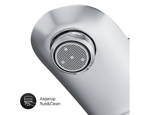 Приобрести Смеситель для ванны AM.PM Like F8010016 Хром в магазине сантехники Santeh-Crystal.ru