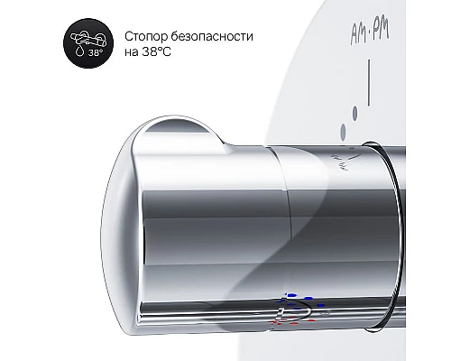 Заказать Смеситель для душа AM.PM Like F8085500 с термостатом Хром в магазине сантехники Santeh-Crystal.ru