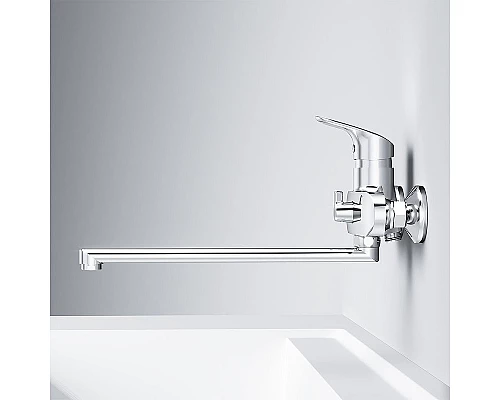 Заказать Смеситель для ванны AM.PM Like F8090016 универсальный Хром в магазине сантехники Santeh-Crystal.ru