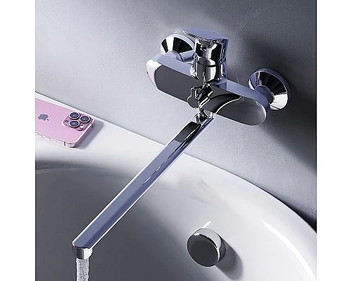 Заказать Смеситель для ванны AM.PM Like F8090016 универсальный Хром в магазине сантехники Santeh-Crystal.ru