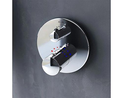 Купить Смеситель для душа AM.PM Like F8075600 с термостатом Хром в магазине сантехники Santeh-Crystal.ru