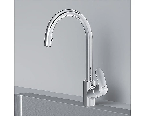 Заказать Смеситель для кухни AM.PM Like F8012000 Хром в магазине сантехники Santeh-Crystal.ru