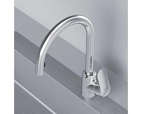 Заказать Смеситель для кухни AM.PM Like F8012000 Хром в магазине сантехники Santeh-Crystal.ru